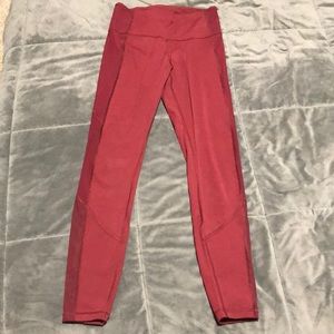 Lululemon Fast & Free Mesh Leggings